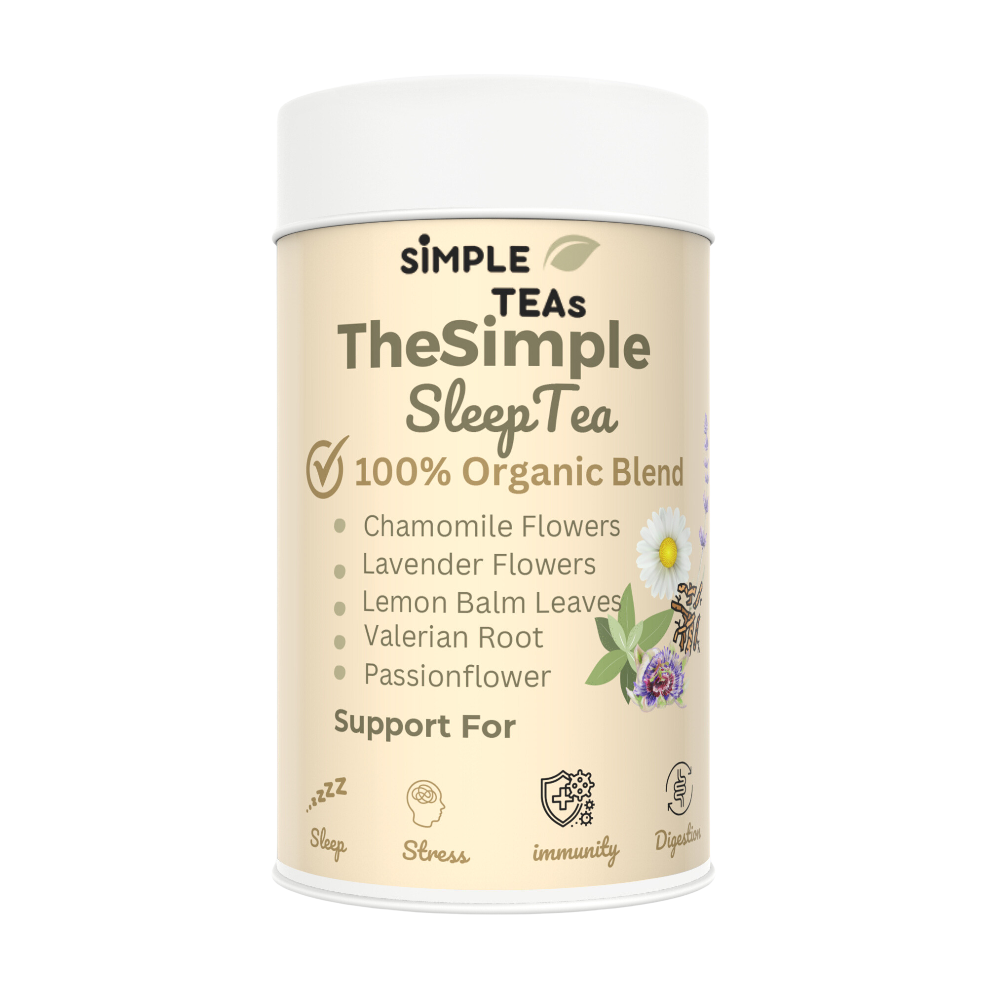 The SimpleSleep Tea™ Herbal Sleep blend